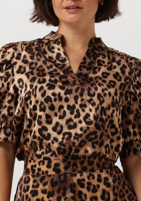 Bruine NEO NOIR Blouses ROELLA LEO BLOUSE - large