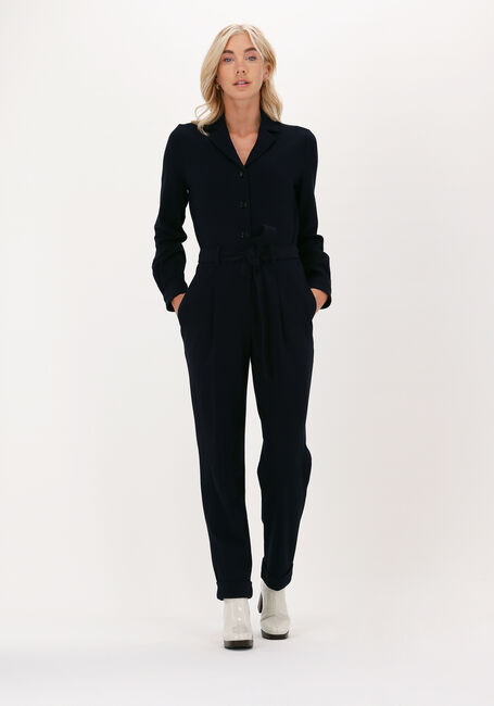 Donkerblauwe VANILIA Jumpsuit RIB JUMPSUIT - large