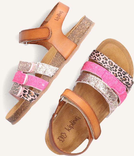 Cognac KIPLING Platte sandalen ROMA 2 Cognac KIPLING Platte sandalen ROMA 2 - large