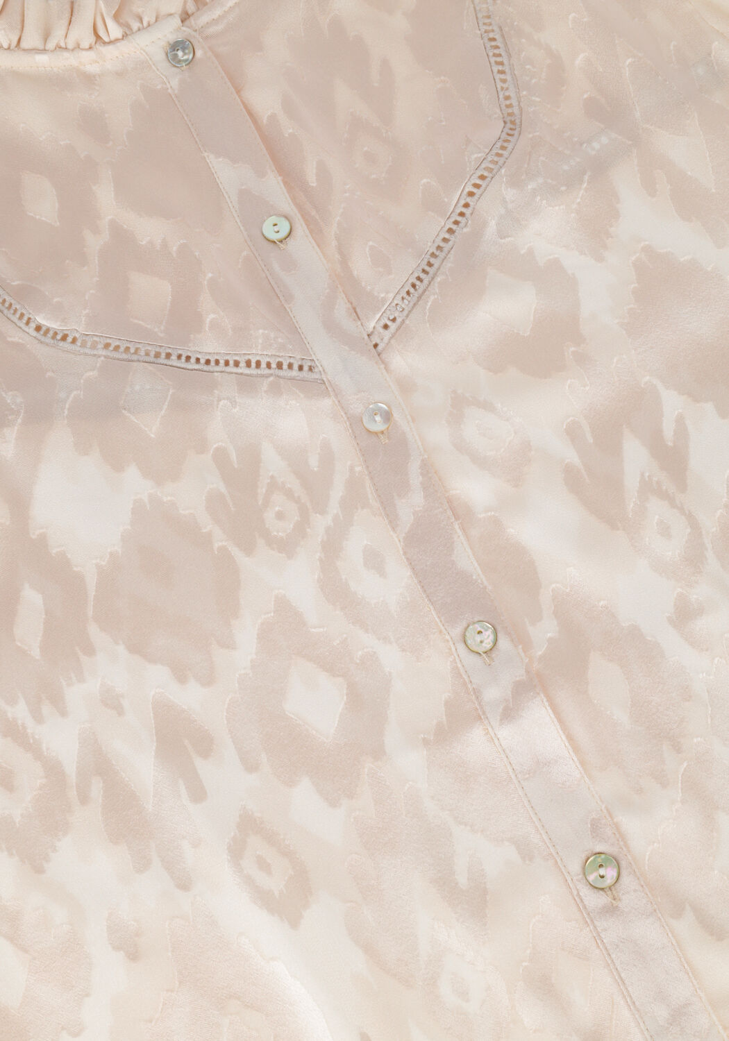 Ecru POM AMSTERDAM Blouses BLOUSE 7083 - large