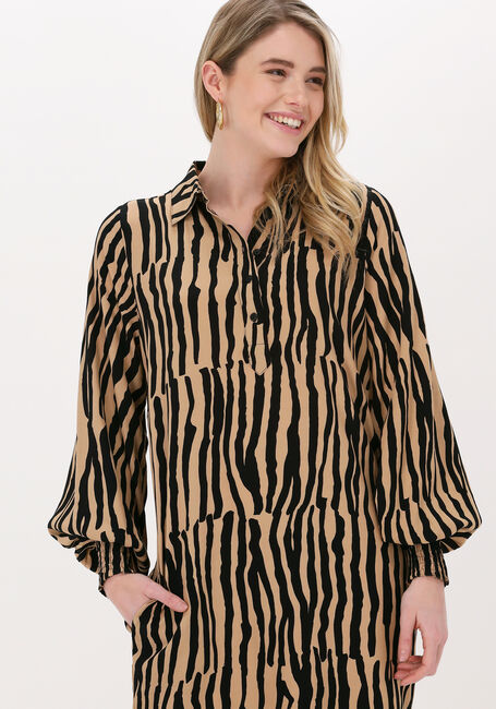 Camel JANSEN AMSTERDAM Mini jurk CHARLIZE - large