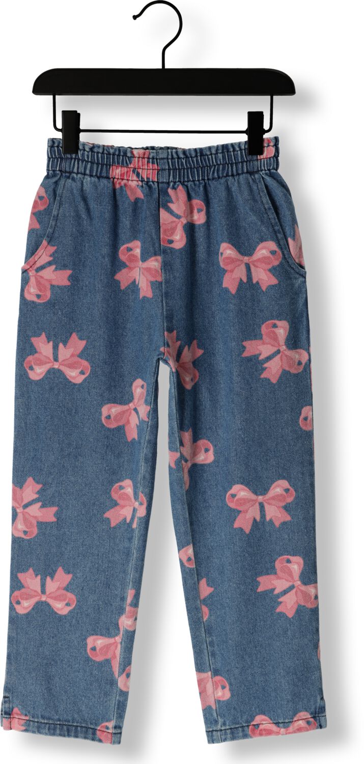 KONGES SLOJD Meisjes Jeans Magot Frill Pants Gots Blauw