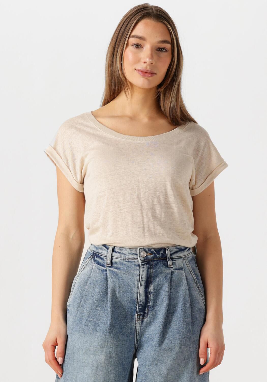 JANICE Dames Tops & T-shirts Rick Beige