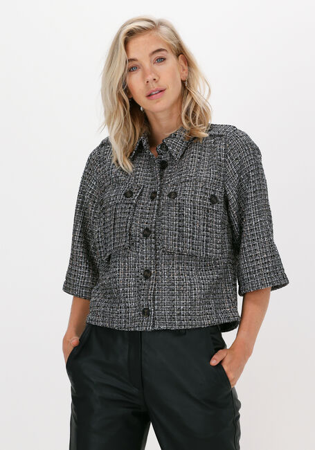 Zwarte CO'COUTURE Jack IVALO BOUCLE JACKET - large