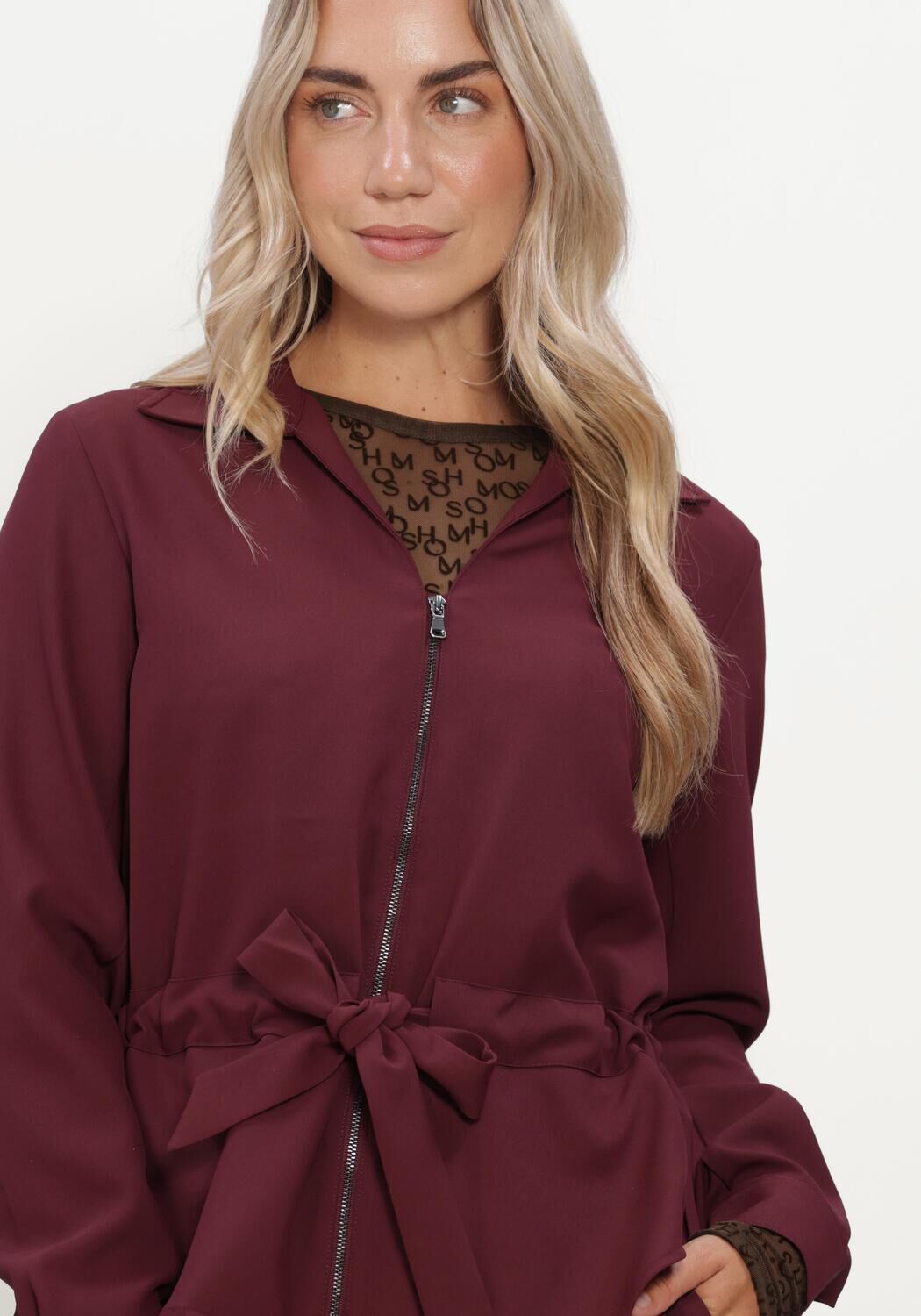 Bordeaux MOS MOSH Blouses MMRICE MILEY JACKET - large