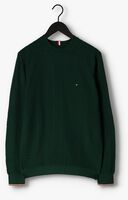 Donkergroene TOMMY HILFIGER Trui EXAGGERATED STRUCTURE CREW NECK