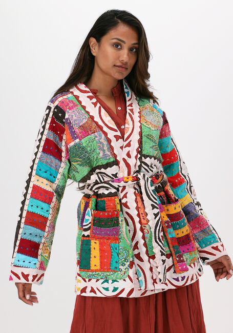 Multi SISSEL EDELBO Kimono MARRAKESH MULTI PATCH WORK JAC - large