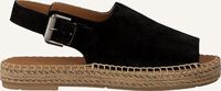 Zwarte VIA VAI Platte sandalen MONDI SOL - medium