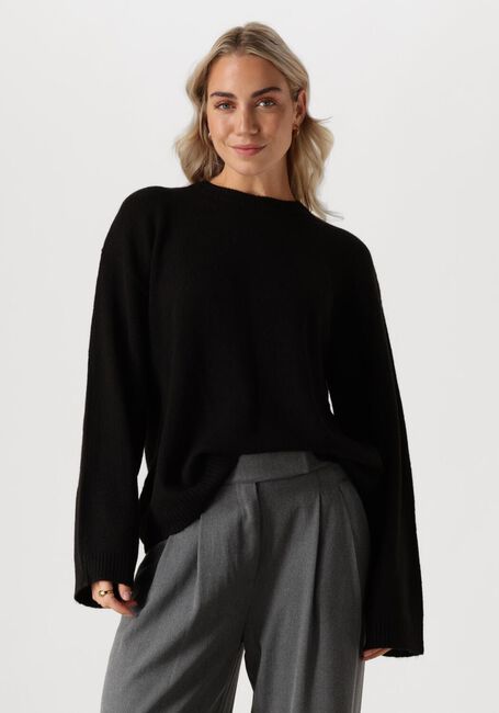 Zwarte ENVII Trui ENORTA LS KNIT 7213 - large