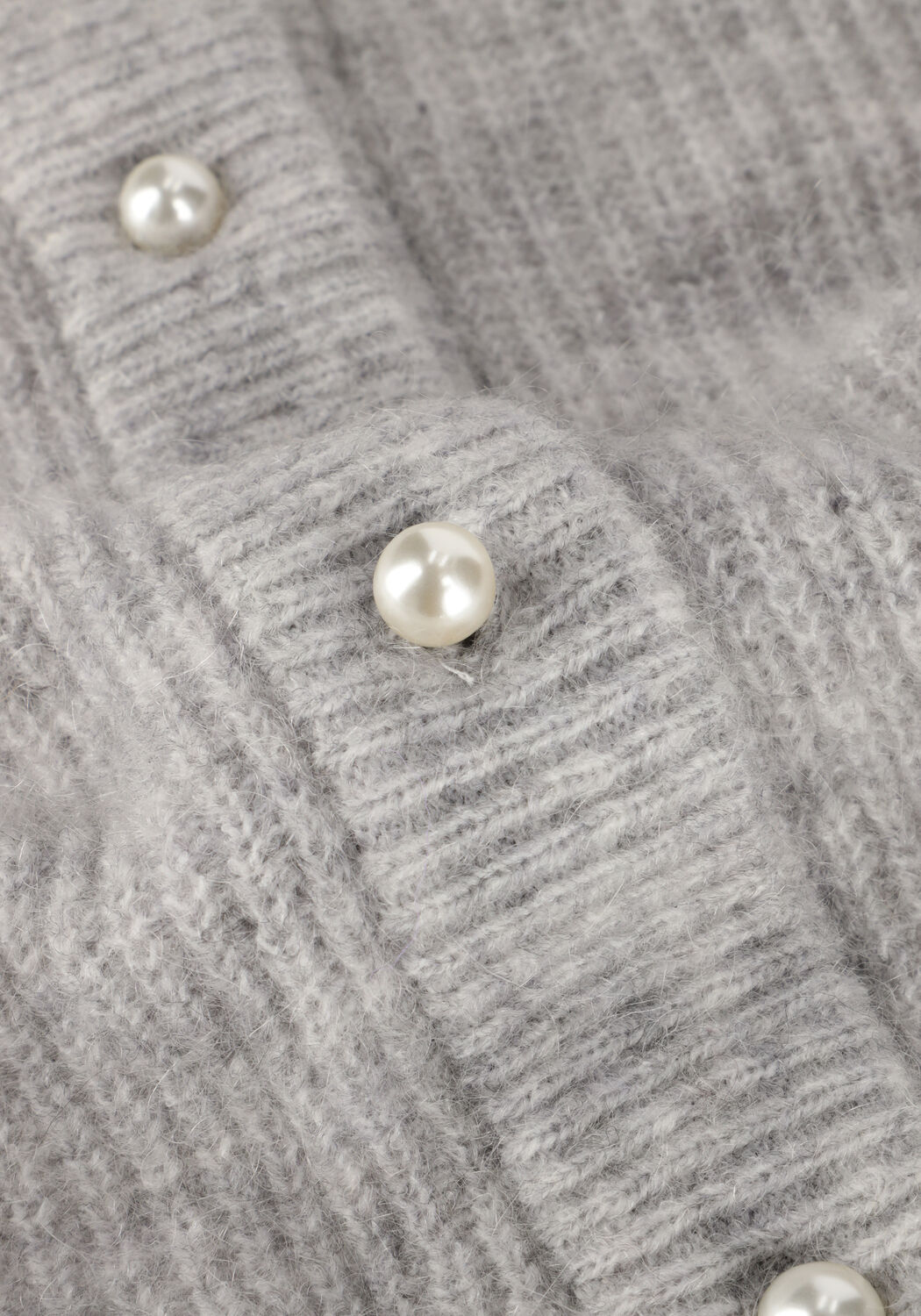 Grijze MODSTR&Ouml;M Trui LENNIMD CARDIGAN - large