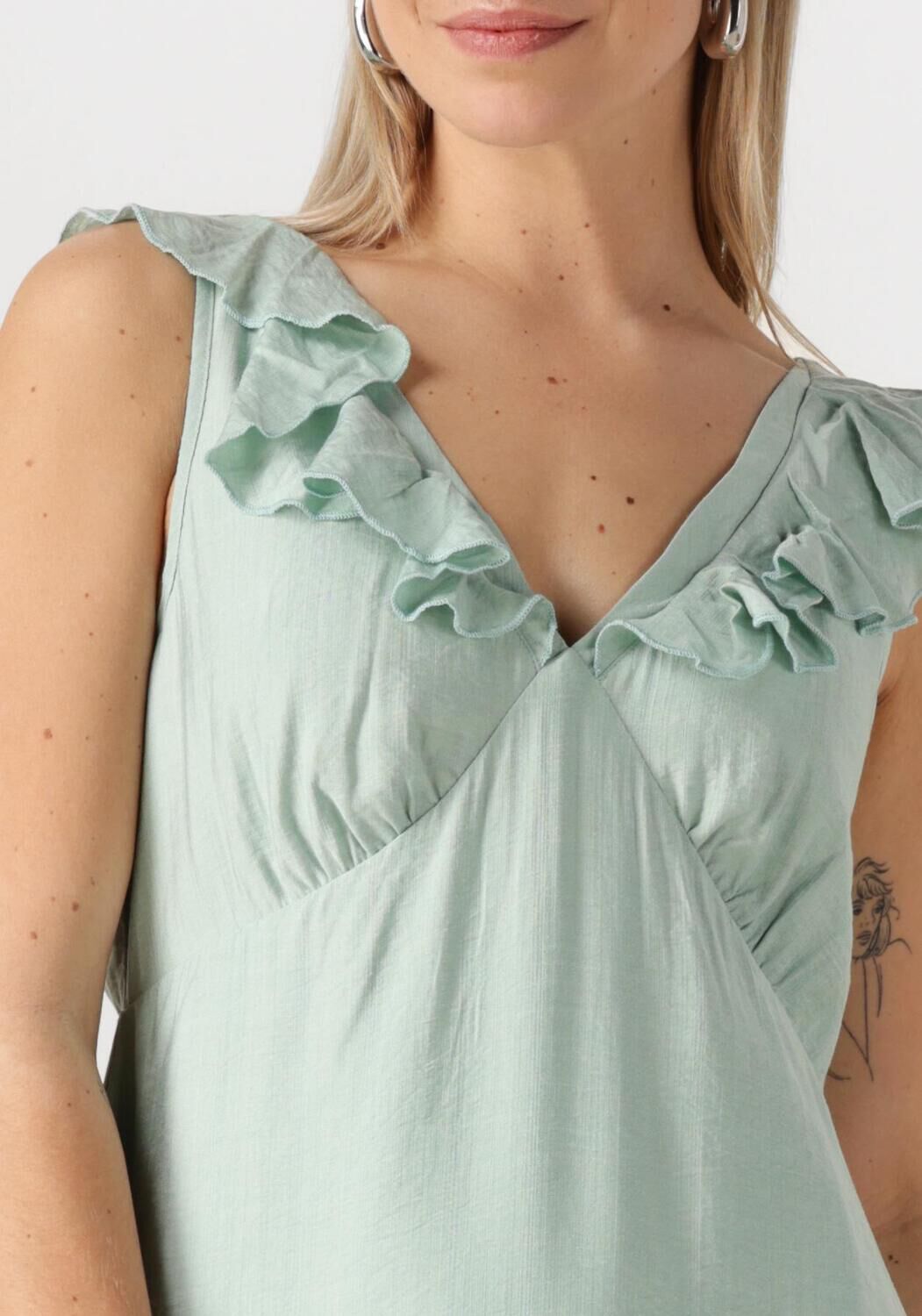 MOVES Dames Jurken Leanna Dress 4237 Groen