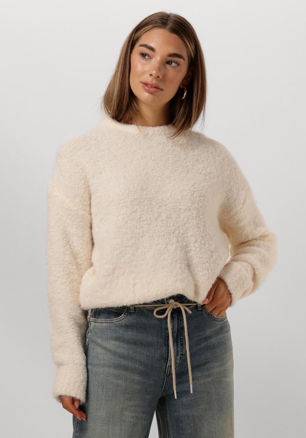 CIRCLE OF TRUST Dames Truien & Vesten Shira Knit Ecru
