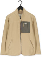 Khaki FOR&Eacute;T Vest SILENCE FLEECE JACKET - medium