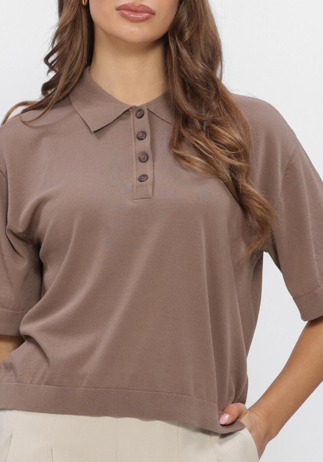 Bruine MSCH COPENHAGEN Tops & T-shirts MSCHTERINE 2 4 PULLOVER - large