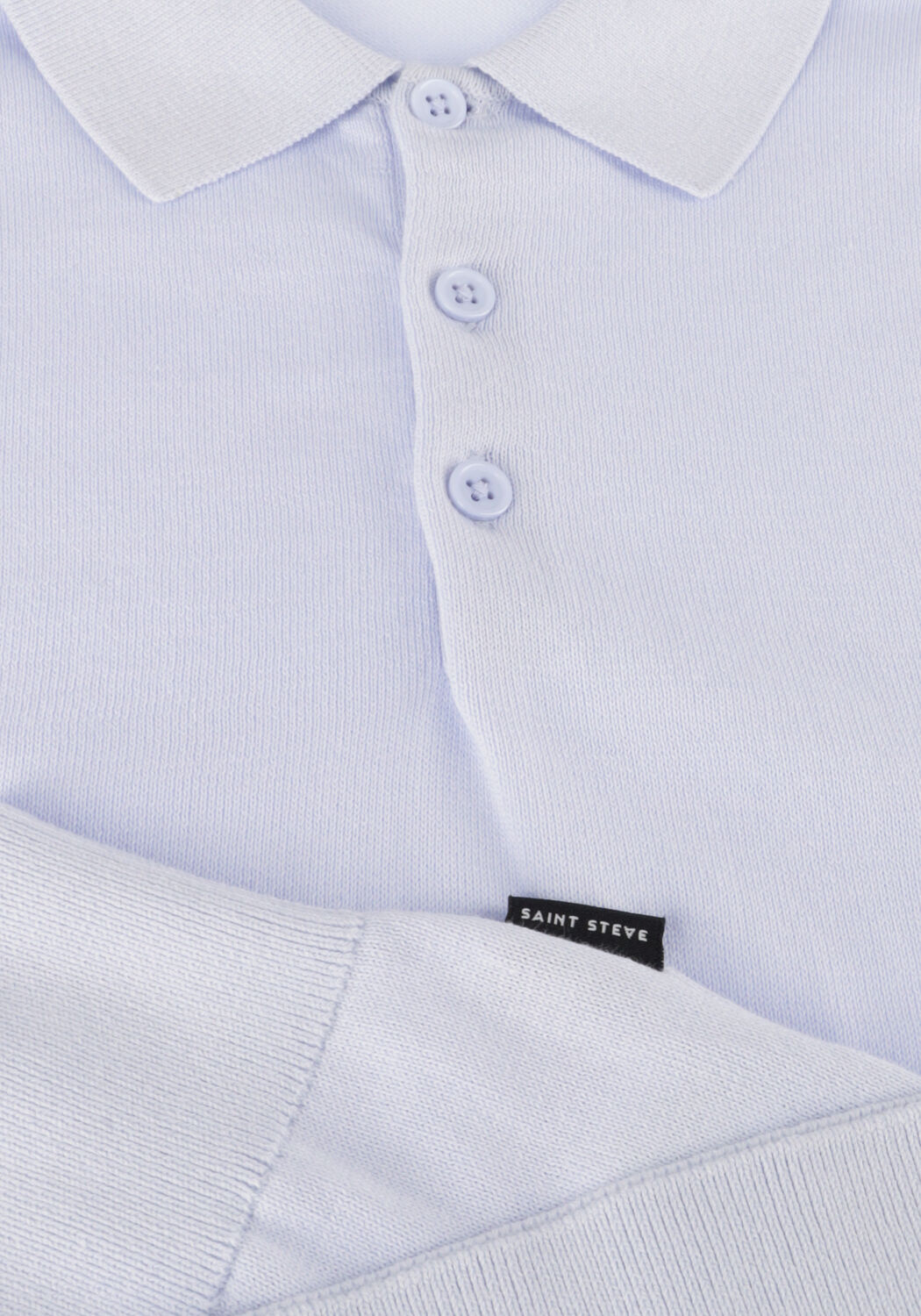 Lichtblauwe SAINT STEVE Polo CHRIS - large