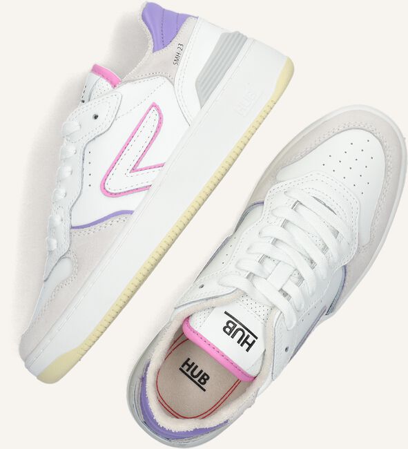 Witte HUB Lage sneakers SMASH Witte HUB Lage sneakers SMASH - large