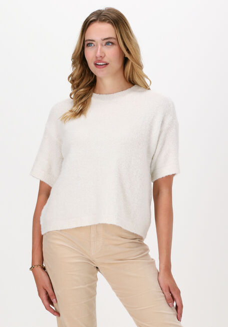 Witte VANILIA T-shirt OVERSIZED CR - large