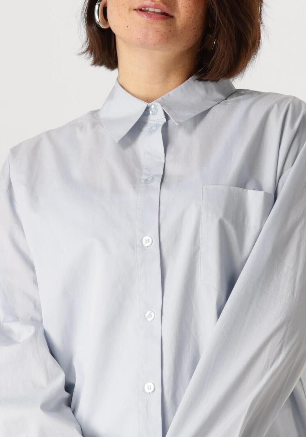 GESTUZ Dames Blouses Noellegz Shirt Blauw