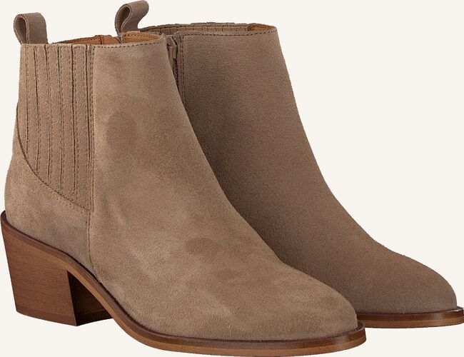 Taupe OMODA Enkellaarsjes ELIN Taupe OMODA Enkellaarsjes ELIN - large