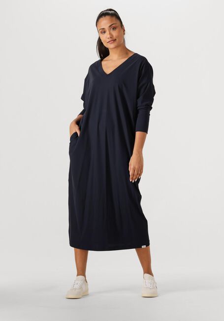 Donkerblauwe PENN & INK Maxi jurk DRESS - large