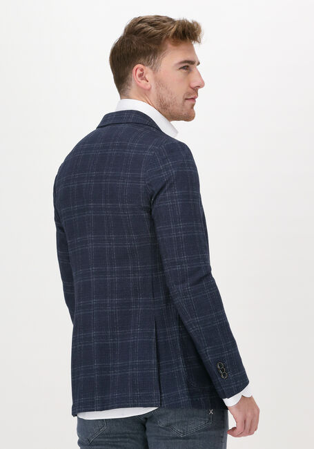 Donkerblauwe PROFUOMO Colbert JACKET KNITTED CH | Omoda