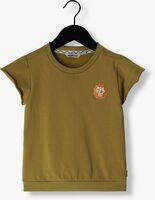 Groene MOODSTREET T-shirt SWEAT RUFFLE SPENCER - medium