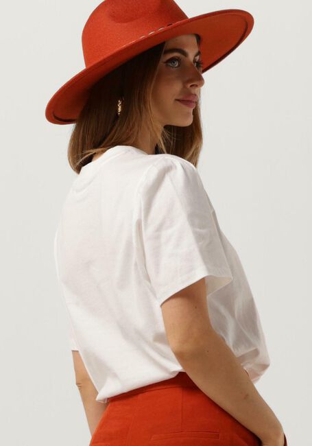 Witte ANOTHER LABEL T-shirt GAURE T-SHIRT - large