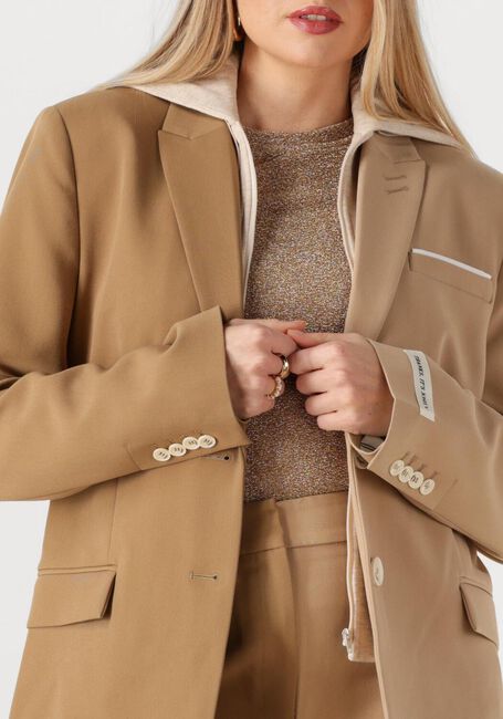 Beige JOSH V Trui SUUS HOODIE - large