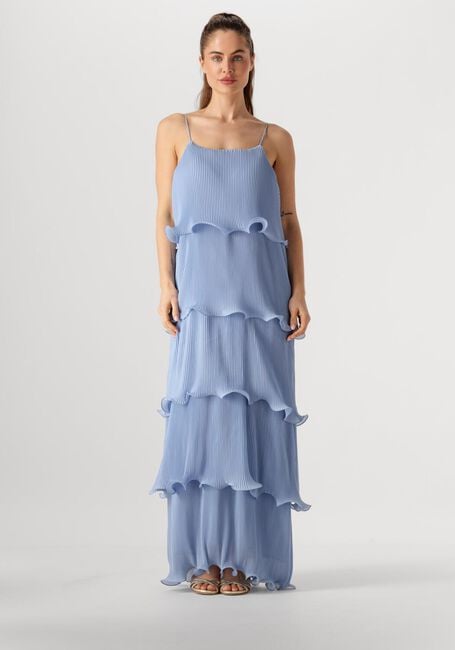Lichtblauwe COPENHAGEN MUSE Maxi jurk KYRA DRESS - large