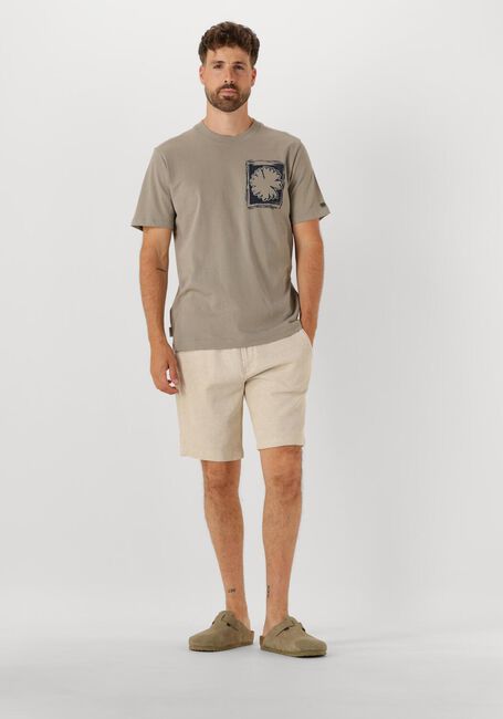 Beige CAST IRON Korte broek CHINO SHORTS STRUCTURE - large