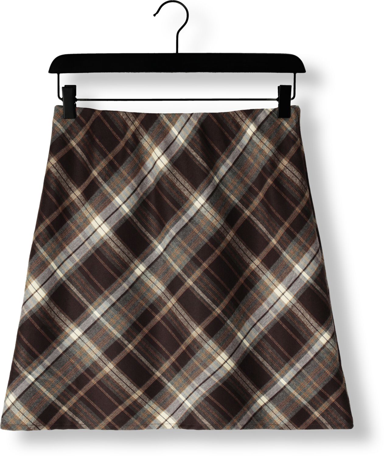 NEO NOIR Dames Rokken Lunna Check Skirt Bruin