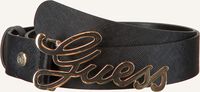 Zwarte GUESS Riem ROBYN ADJUSTABLE - medium