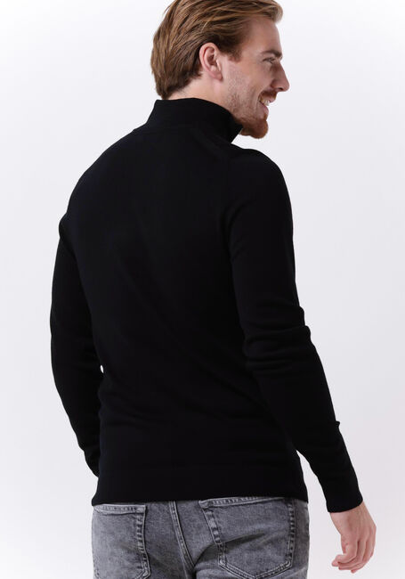 Zwarte CALVIN KLEIN Trui MERINO QUARTER ZIP - large