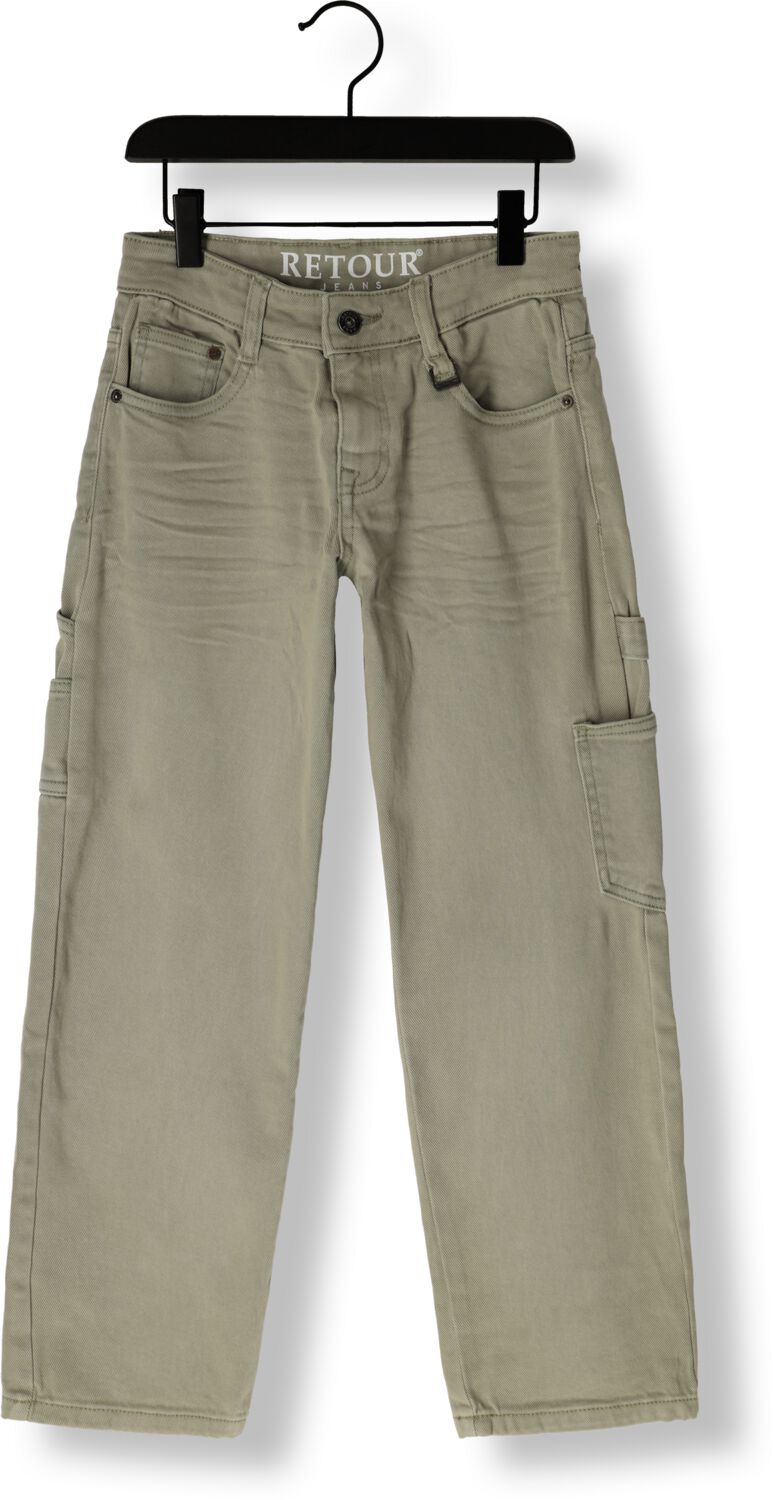 RETOUR Jongens Jeans Rocko Khaki
