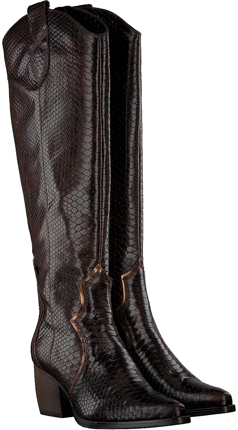 Bruine VERTON Hoge laarzen 667 007 | Omoda Bruine VERTON Hoge laarzen AMSTERDAM | Omoda