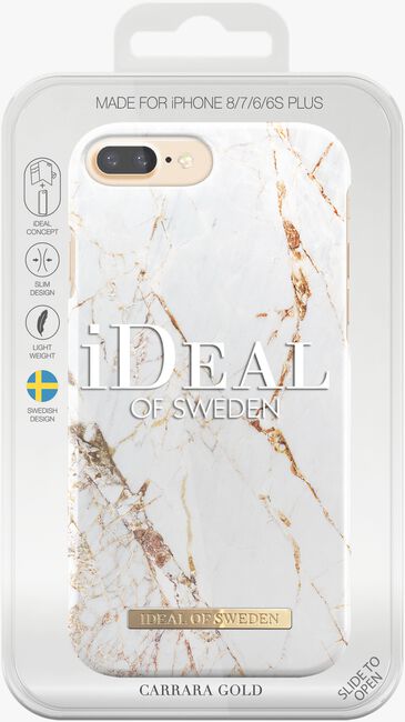Witte IDEAL OF SWEDEN Telefoonhoesje CASE IPHONE 8/7/6/6S PLUS - large