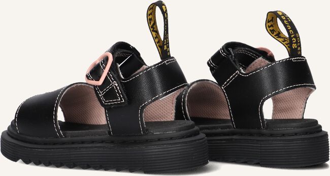 Zwarte DR MARTENS Platte sandalen MARLOWE HEARTS K Zwarte DR MARTENS Platte sandalen MARLOWE HEARTS K - large