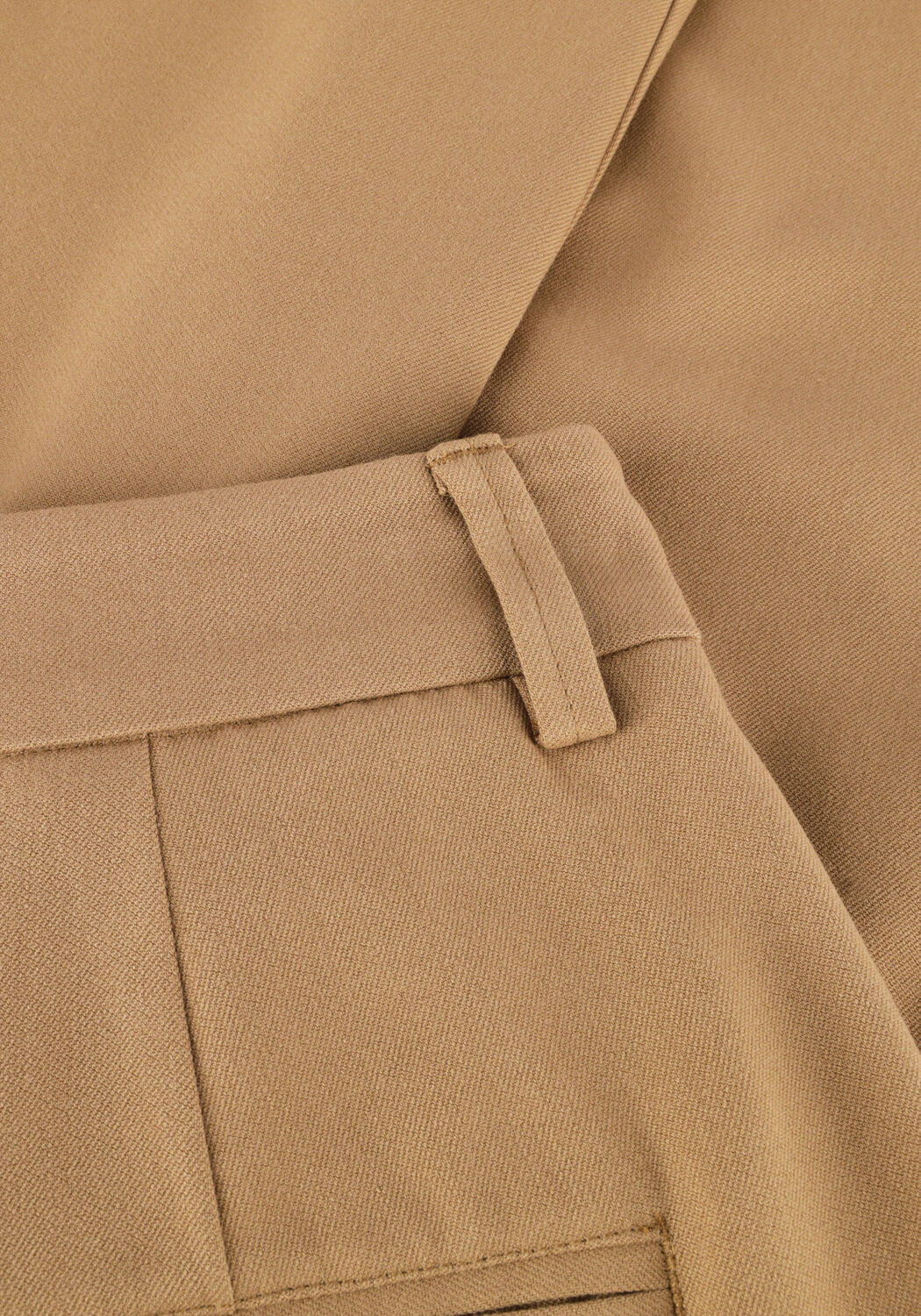 Camel MSCH COPENHAGEN Wijde broek MSCHHENRIKA HW PANTS - large