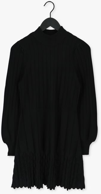 Zwarte Y.A.S. Mini jurk YASVIGSA LS KNIT DRESS - large