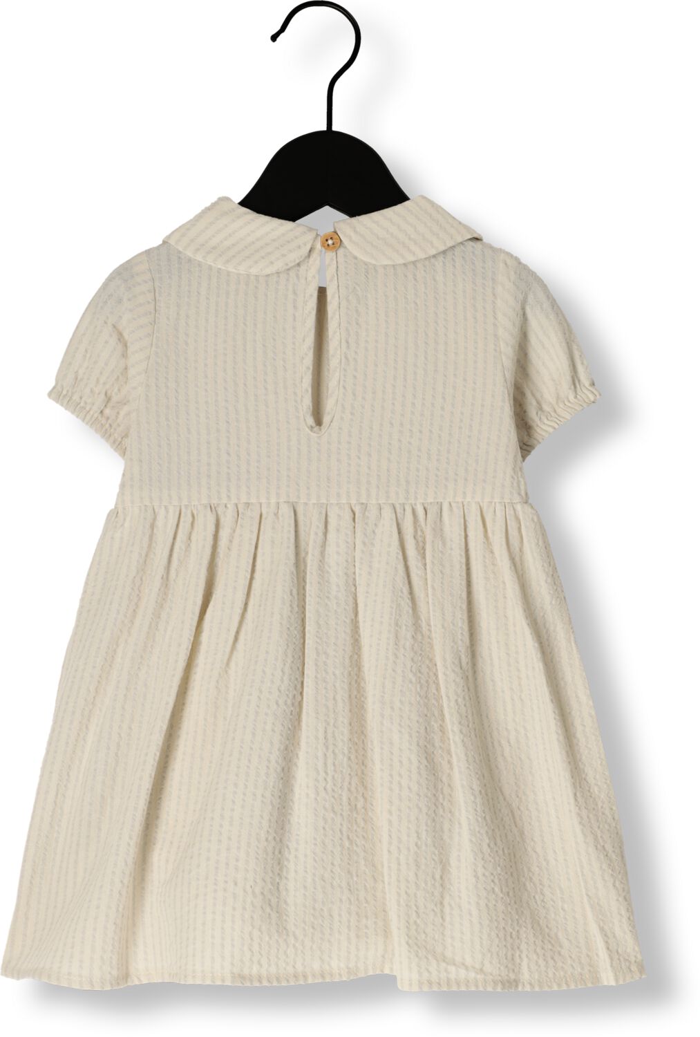 LIL' ATELIER Baby Jurken Nbffolly Ss Loose Body Dress Lil Ecru
