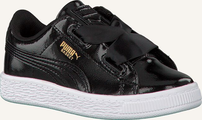 Zwarte PUMA Lage sneakers BASKET HEART GLAM Zwarte PUMA Lage sneakers BASKET HEART GLAM - large