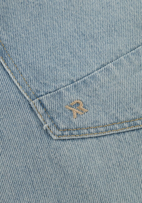 Lichtblauwe RELLIX Jeans DENIM SHORTS STRAIGHT - large