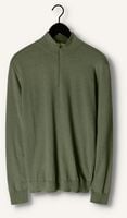 Groene SELECTED MEN Trui SLHBERG HALF ZIP CARDIGAN NOOS Groene SELECTED MEN Trui SLHBERG HALF ZIP CARDIGAN NOOS - medium