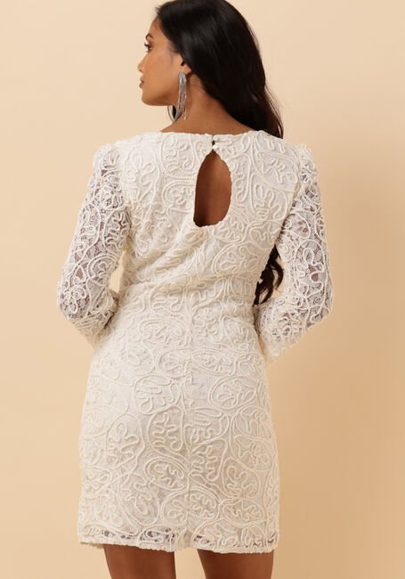 Ecru Y.A.S. Bruidsmode YASLEONOR LS LACE DRESS-CELEB - large