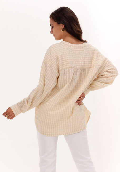 Ecru MSCH COPENHAGEN Blouses ECLIN LS TOP AOP - large