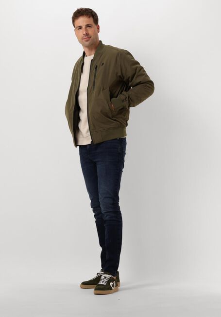 Olijf G-STAR RAW Jack TECH BOMBER - large