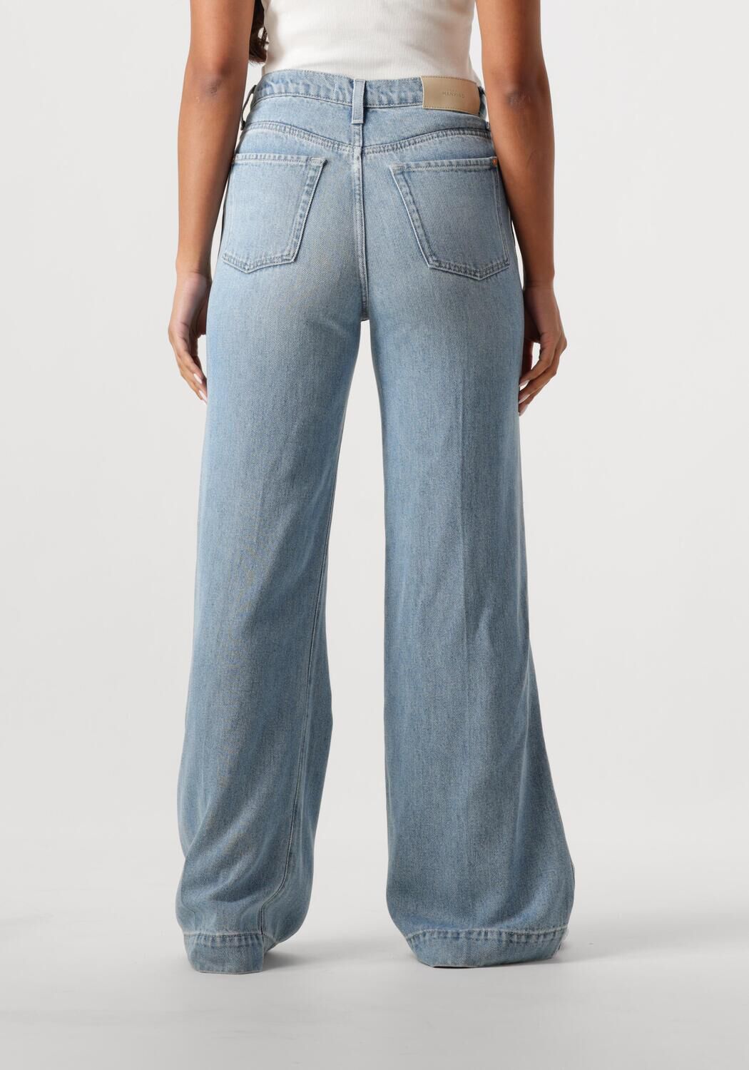 7 FOR ALL MANKIND Dames Jeans Modern Dojo Tailorless Tre Lichtblauw