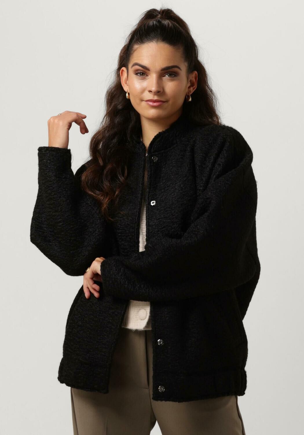 NEO NOIR Dames Jassen Sharon Bomber Jacket Zwart