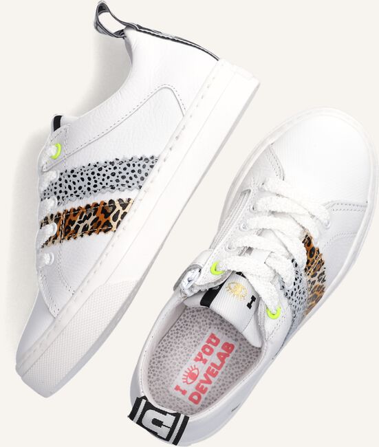 Witte DEVELAB Lage sneakers 41498 Witte DEVELAB Lage sneakers 41498 - large