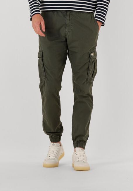 Donkergroene TOMMY JEANS Chino TJM SCANTON CARGO JOGGER - large